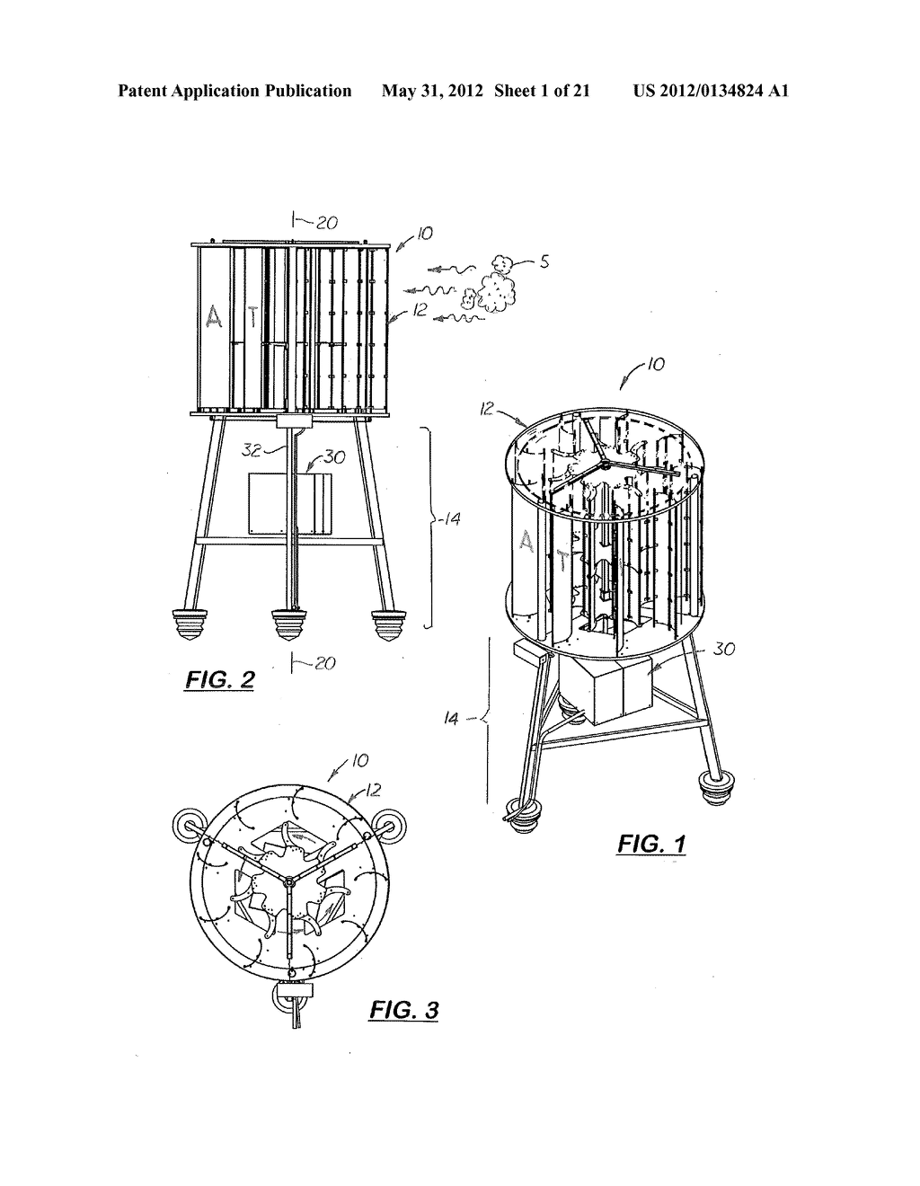 Lightweight, Collapsible Axial Wind Generator - diagram, schematic, and image 02