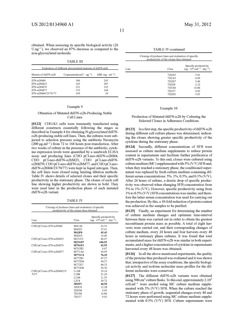 GLYCOSYLATED HUMAN ALPHA INTERFERON MUTEINS, METHOD FOR OBTAINING THEM AND     USE - diagram, schematic, and image 22