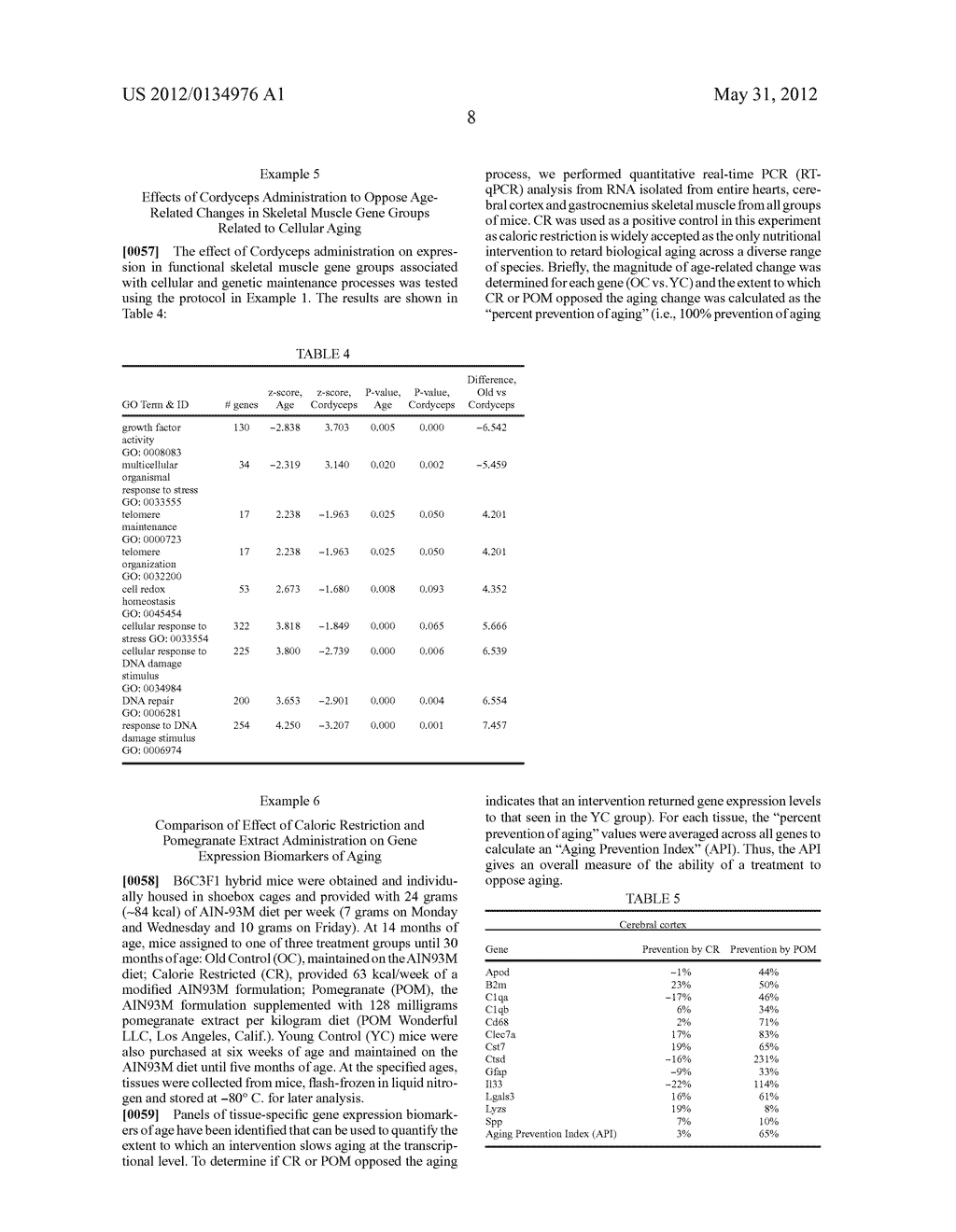 ORAL FORMULATIONS FOR COUNTERACTING EFFECTS OF AGING - diagram, schematic, and image 14