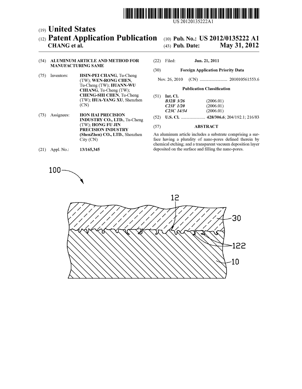 ALUMINUM ARTICLE AND METHOD FOR MANUFACTURING SAME - diagram, schematic, and image 01