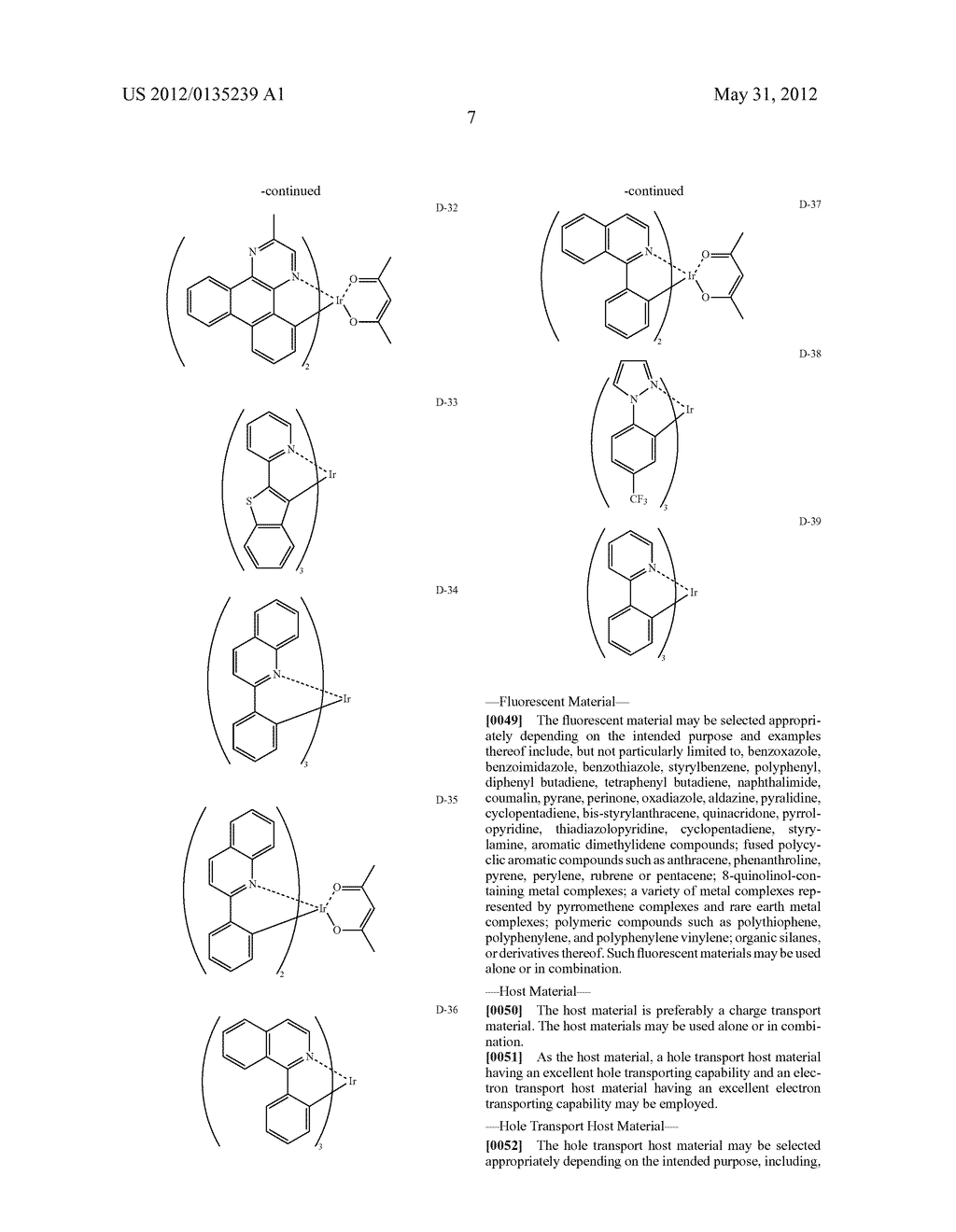 DEPOSITION MATERIAL FOR ORGANIC DEVICE, AND METHOD FOR PRODUCING ORGANIC     DEVICE - diagram, schematic, and image 10