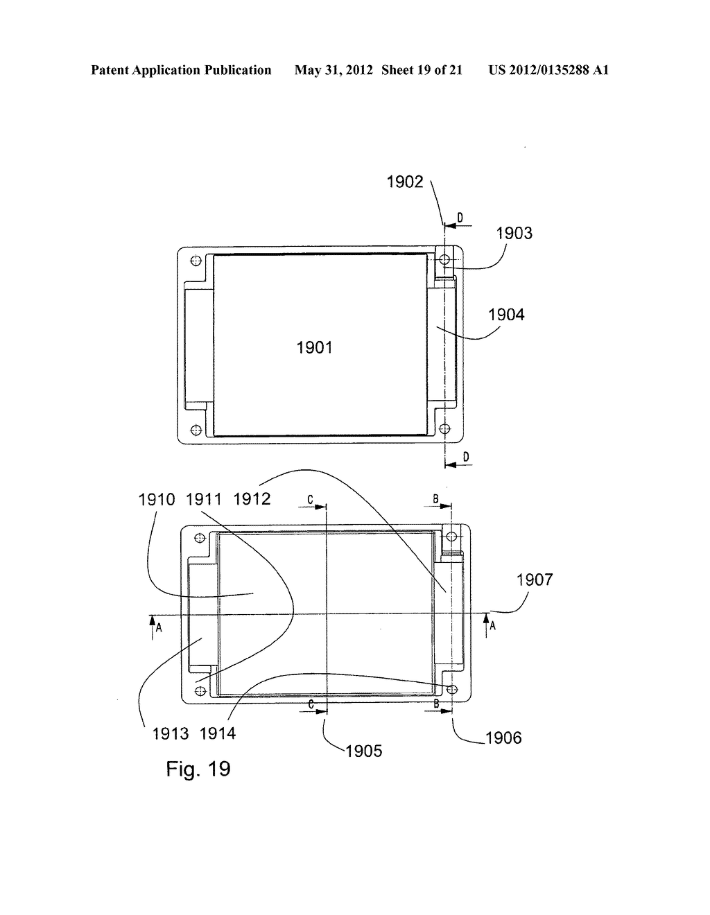 GALVANIC CELL HAVING A FRAME AND METHOD FOR THE PRODUCTION OF SAID     GALVANIC CELL - diagram, schematic, and image 20