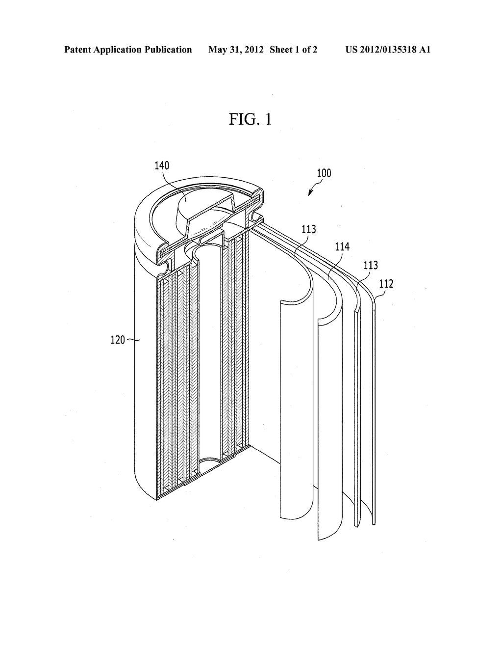 POSITIVE ACTIVE MATERIAL FOR RECHARGEABLE LITHIUM BATTERY AND RECHARGEABLE     LITHIUM BATTERY COMPRISING SAME - diagram, schematic, and image 02