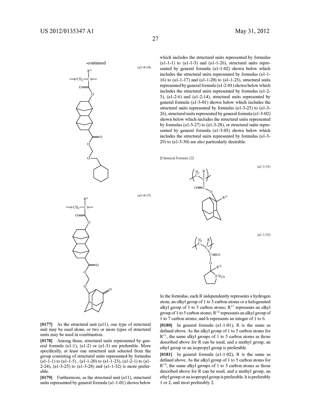 RESIST COMPOSITION, METHOD OF FORMING RESIST PATTERN, POLYMERIC COMPOUND     AND COMPOUND - diagram, schematic, and image 28