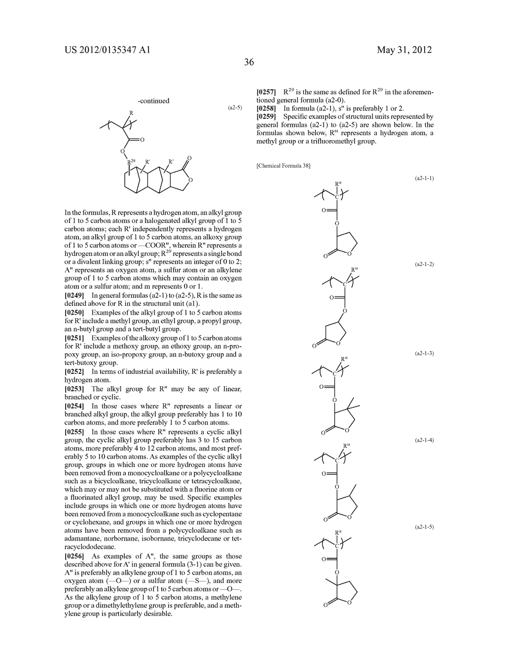 RESIST COMPOSITION, METHOD OF FORMING RESIST PATTERN, POLYMERIC COMPOUND     AND COMPOUND - diagram, schematic, and image 37