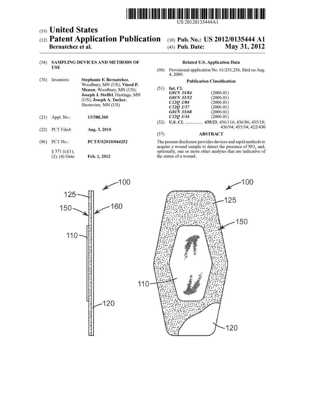SAMPLING DEVICES AND METHODS OF USE - diagram, schematic, and image 01