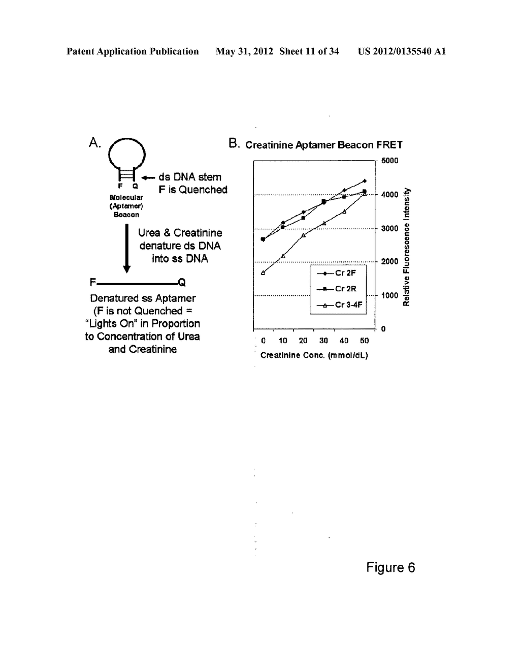 Methods and compositions of nucleic acid ligands for detection of clinical     analytes related to human health - diagram, schematic, and image 12