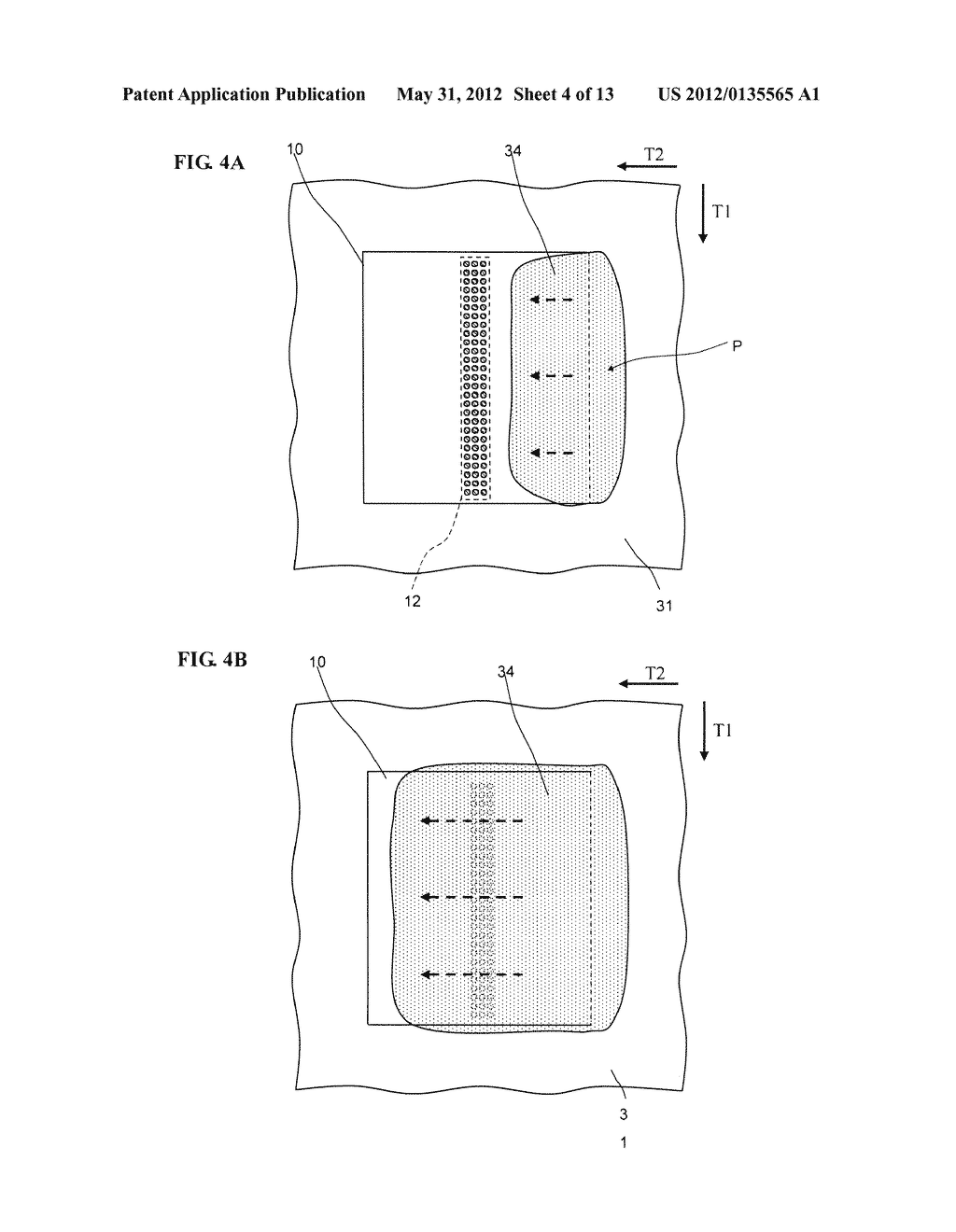 METHOD OF MANUFACTURING SEMICONDUCTOR DEVICE INCLUDING FILLING GAP BETWEEN     SUBSTRATES WITH MOLD RESIN - diagram, schematic, and image 05