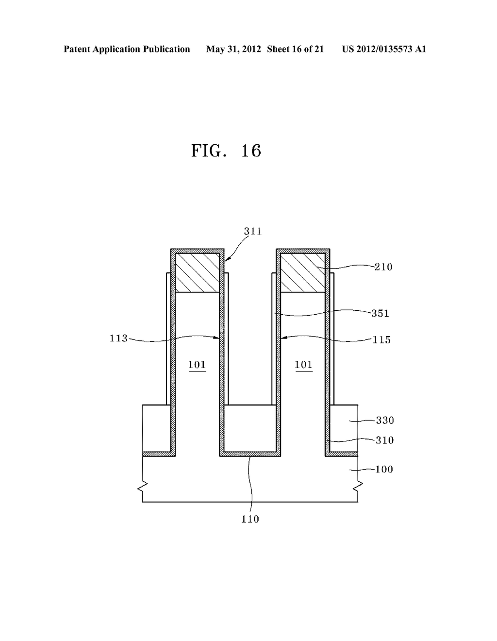 METHOD FOR MANUFACTURING VERTICAL TRANSISTOR HAVING ONE SIDE CONTACT - diagram, schematic, and image 17