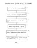 METHOD FOR FABRICATING INTERCONNECTIONS WITH CARBON NANOTUBES diagram and image