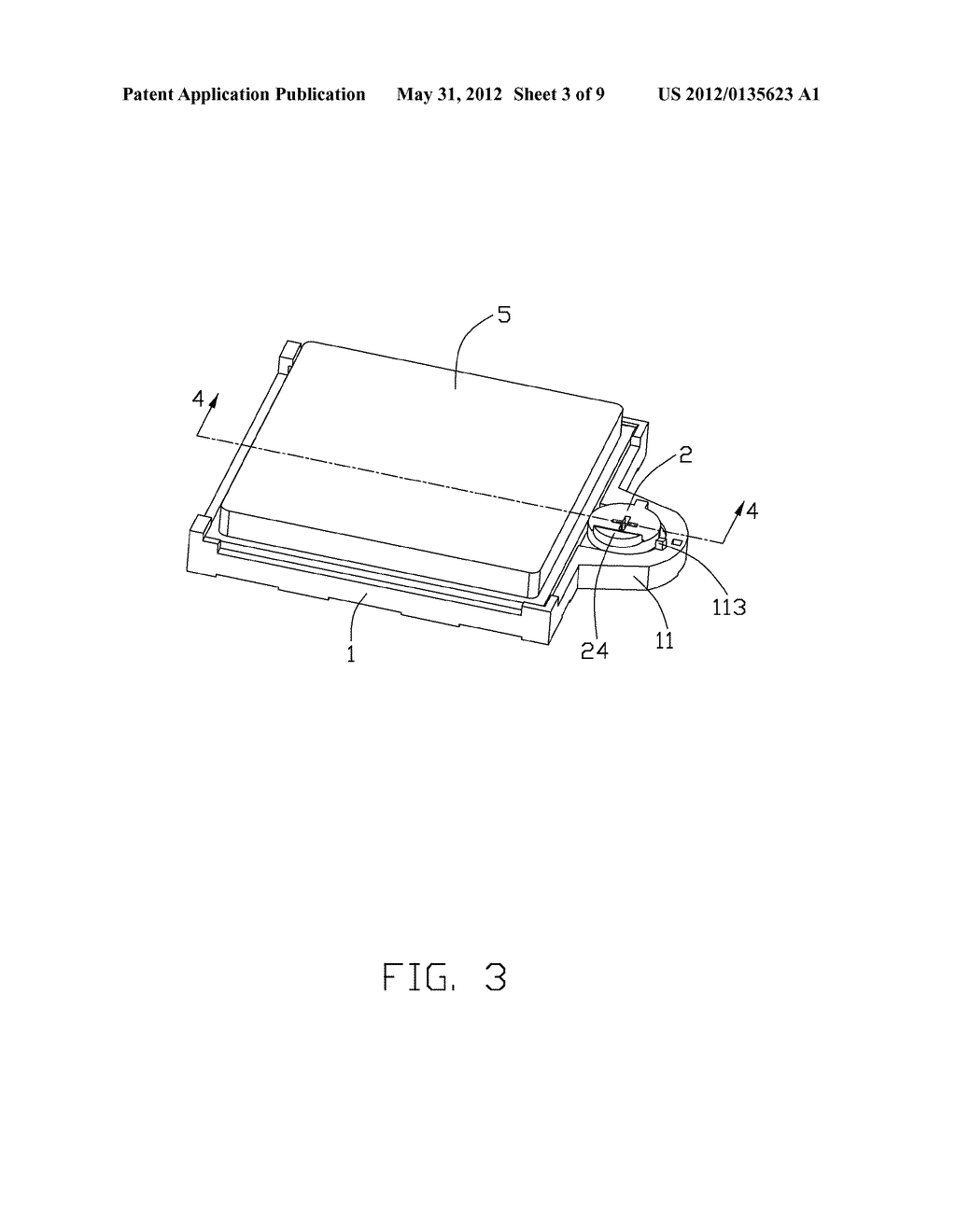 SOCKET CONNECTOR HAVING CPU RETENTION ARRANGEMENT - diagram, schematic, and image 04