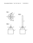 CLAMPING AND CONTACTING DEVICE FOR THIN SILICON RODS diagram and image