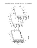 Low-Cross-Talk Electrical Connector diagram and image