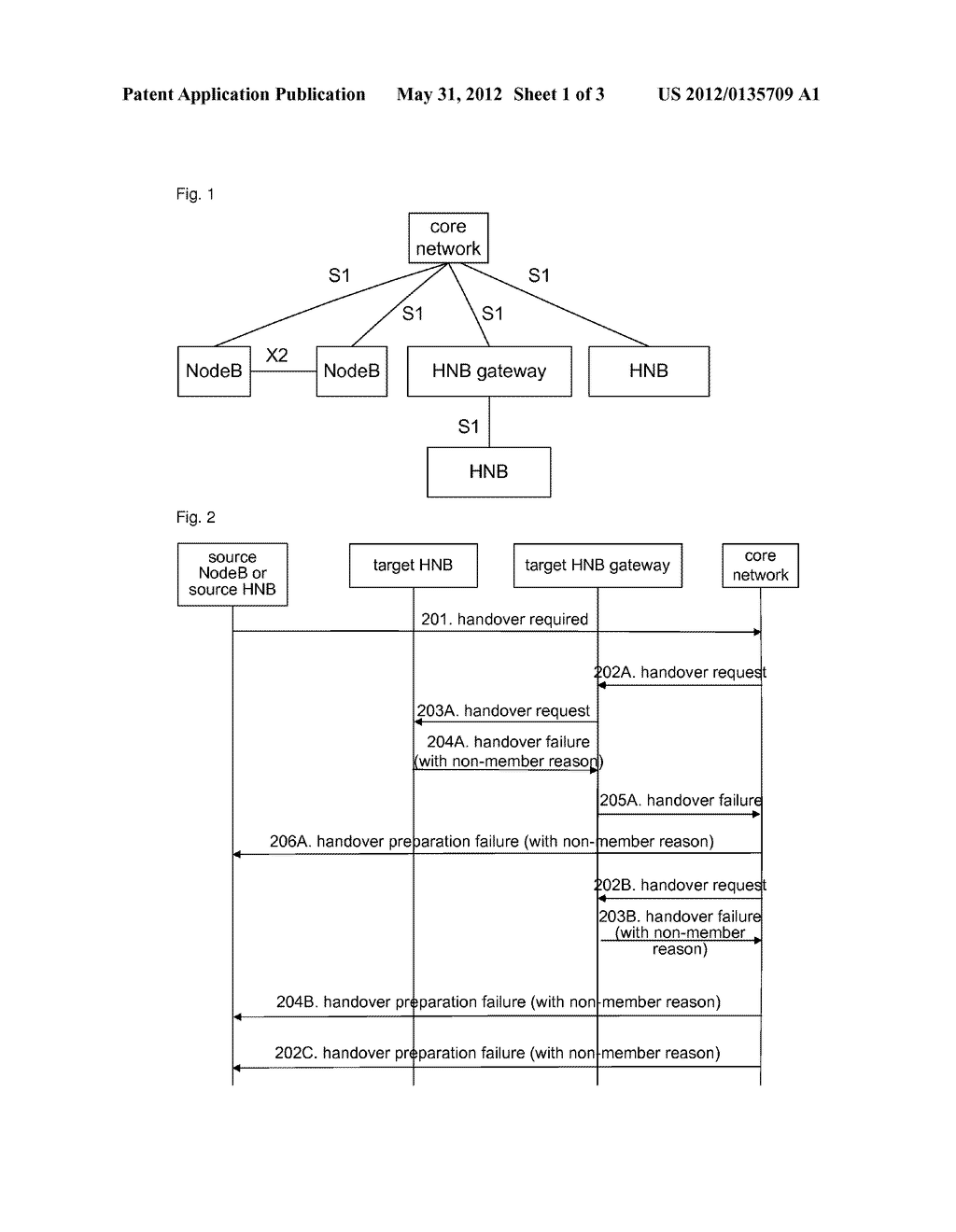 Method and system for processing failure of hanover to closed subscriber     group cell - diagram, schematic, and image 02