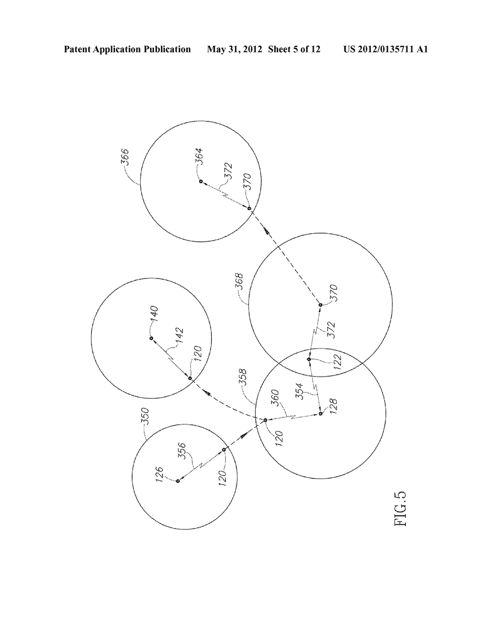 SYSTEM AND METHOD FOR DEVICE AUTHENTICATION IN A DYNAMIC NETWORK USING     WIRELESS COMMUNICATION DEVICES - diagram, schematic, and image 06