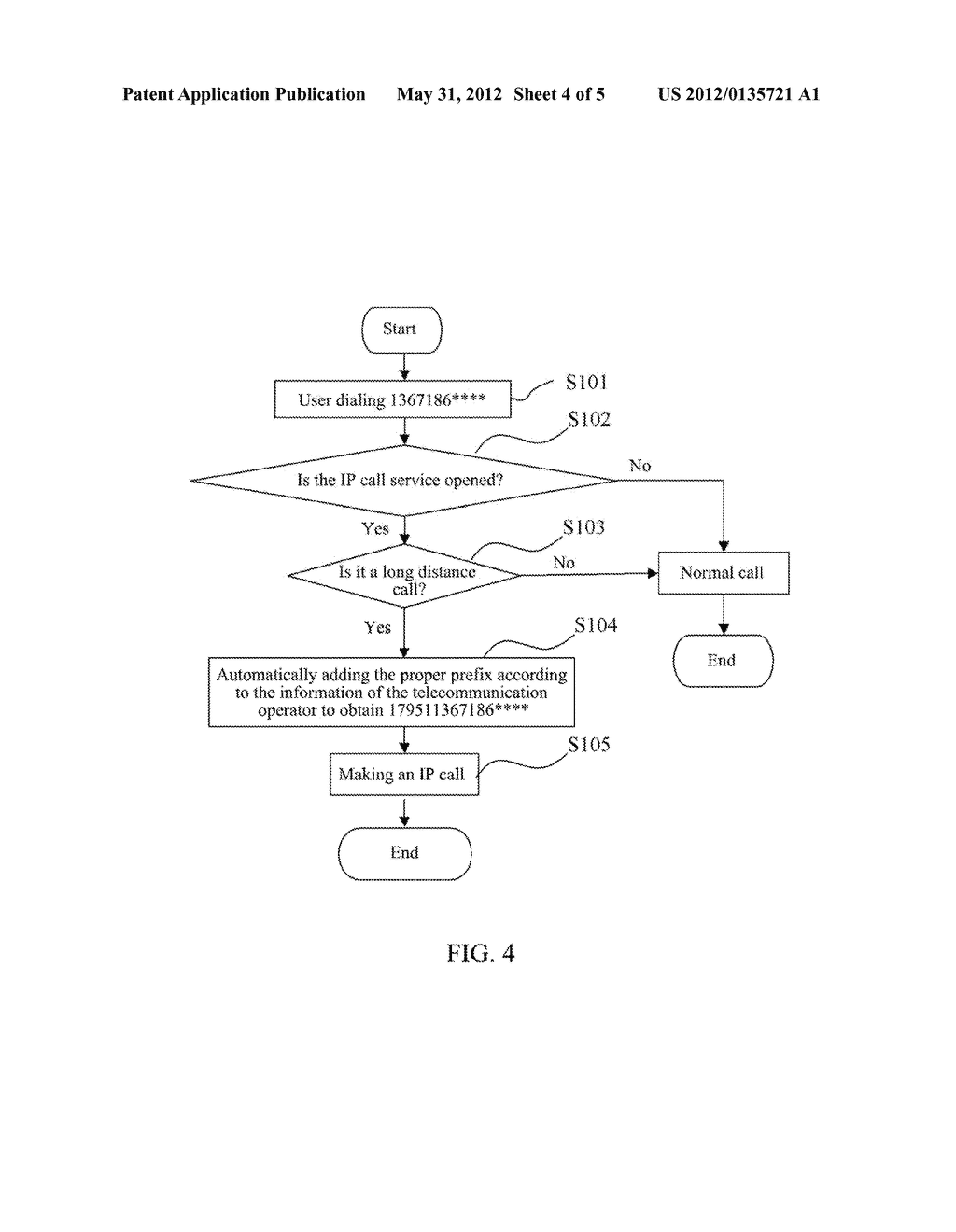 Intelligent Dialing Method and Intelligent Dialing Terminal - diagram, schematic, and image 05