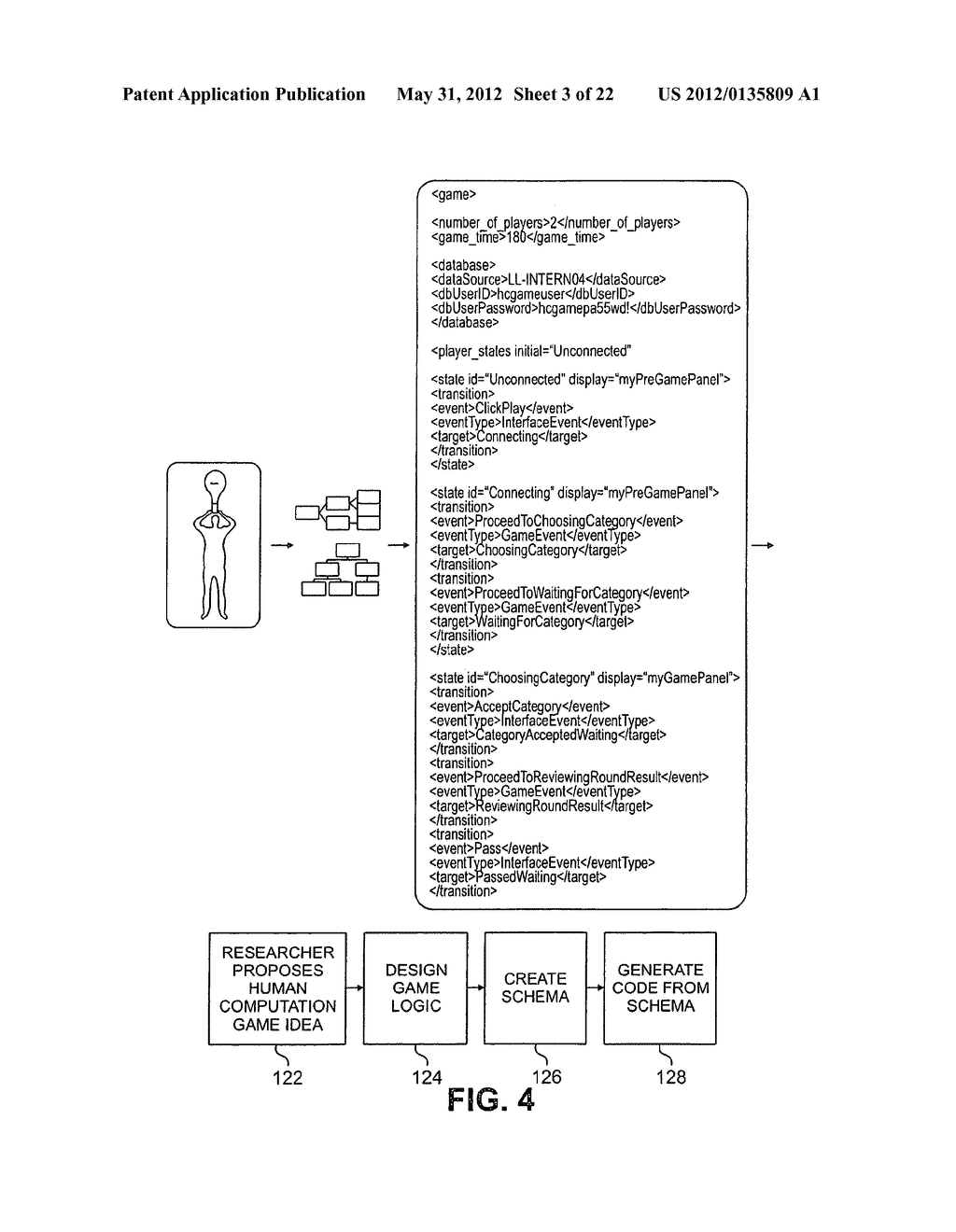 ARRANGEMENT FOR BUILDING AND OPERATING HUMAN-COMPUTATION AND OTHER GAMES - diagram, schematic, and image 04
