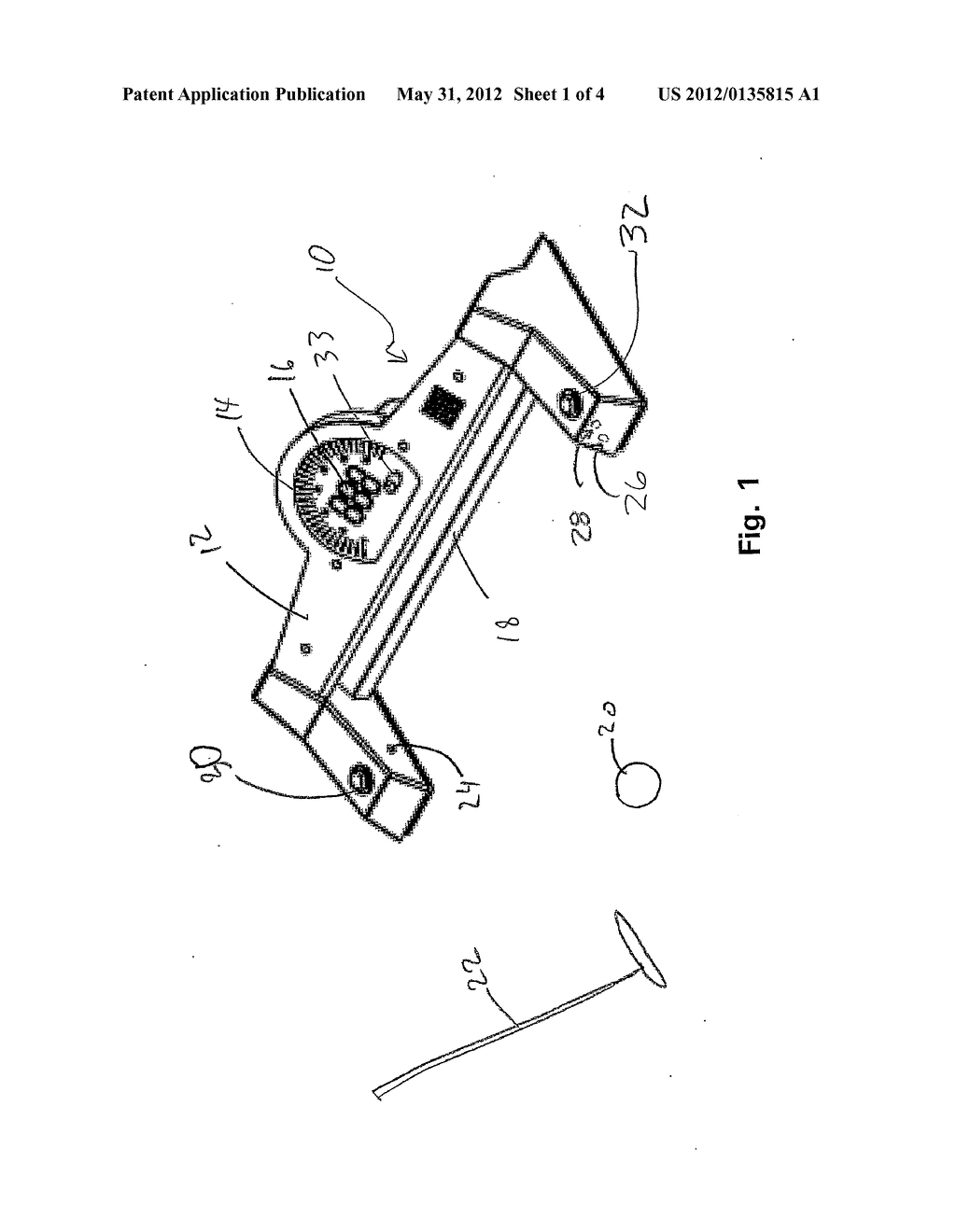 Golf Putting Practice Device and Methods of Practicing Putting Thereof - diagram, schematic, and image 02