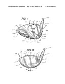 Golf Club Heads Or Other Ball Striking Devices Having Distributed Impact     Response diagram and image