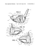 Golf Club Heads Or Other Ball Striking Devices Having Distributed Impact     Response diagram and image