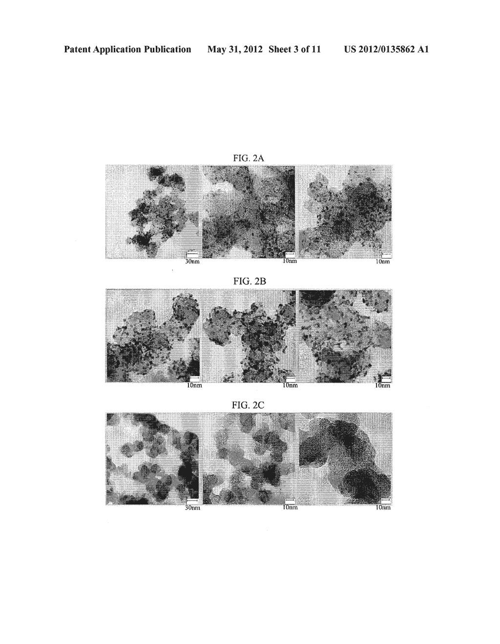 METHODS OF PREPARING ELECTROCATALYSTS FOR FUEL CELLS IN CORE-SHELL     STRUCTURE AND ELECTROCATALYSTS - diagram, schematic, and image 04