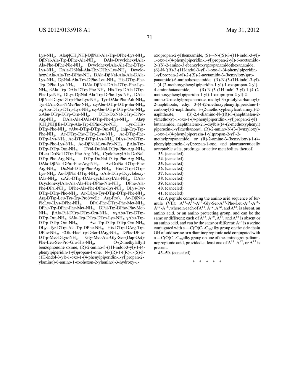 METHODS OF INHIBITING THE GHRELIN/GROWTH HORMONE SECRETATOGUE RECEPTOR     PATHWAY AND USES THEREOF - diagram, schematic, and image 84