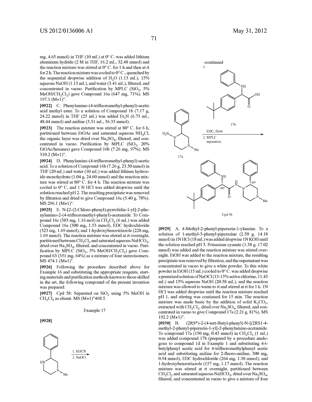 COLD MENTHOL RECEPTOR ANTAGONISTS - diagram, schematic, and image 72