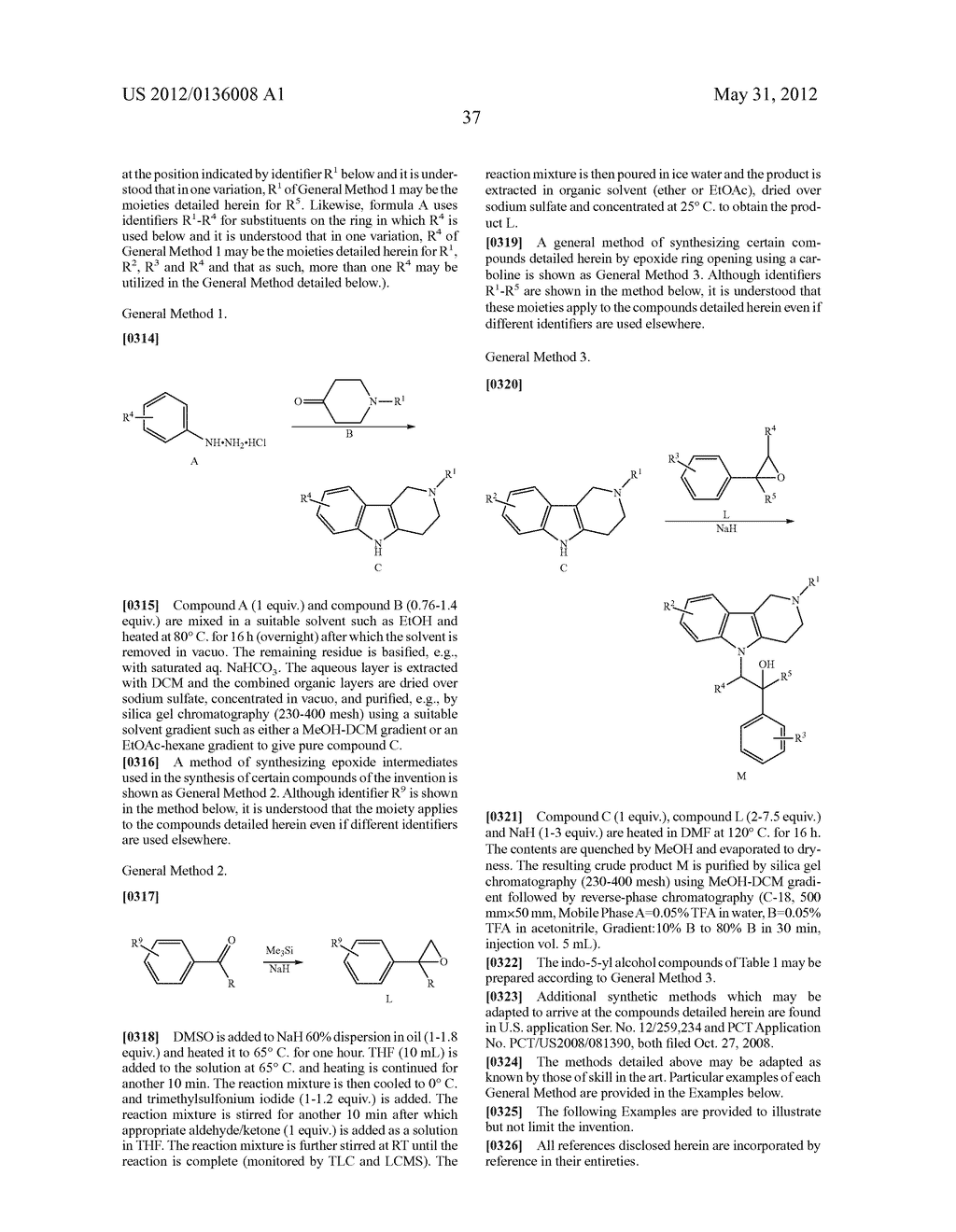 PYRIDO[4,3-B]INDOLES AND METHODS OF USE - diagram, schematic, and image 38