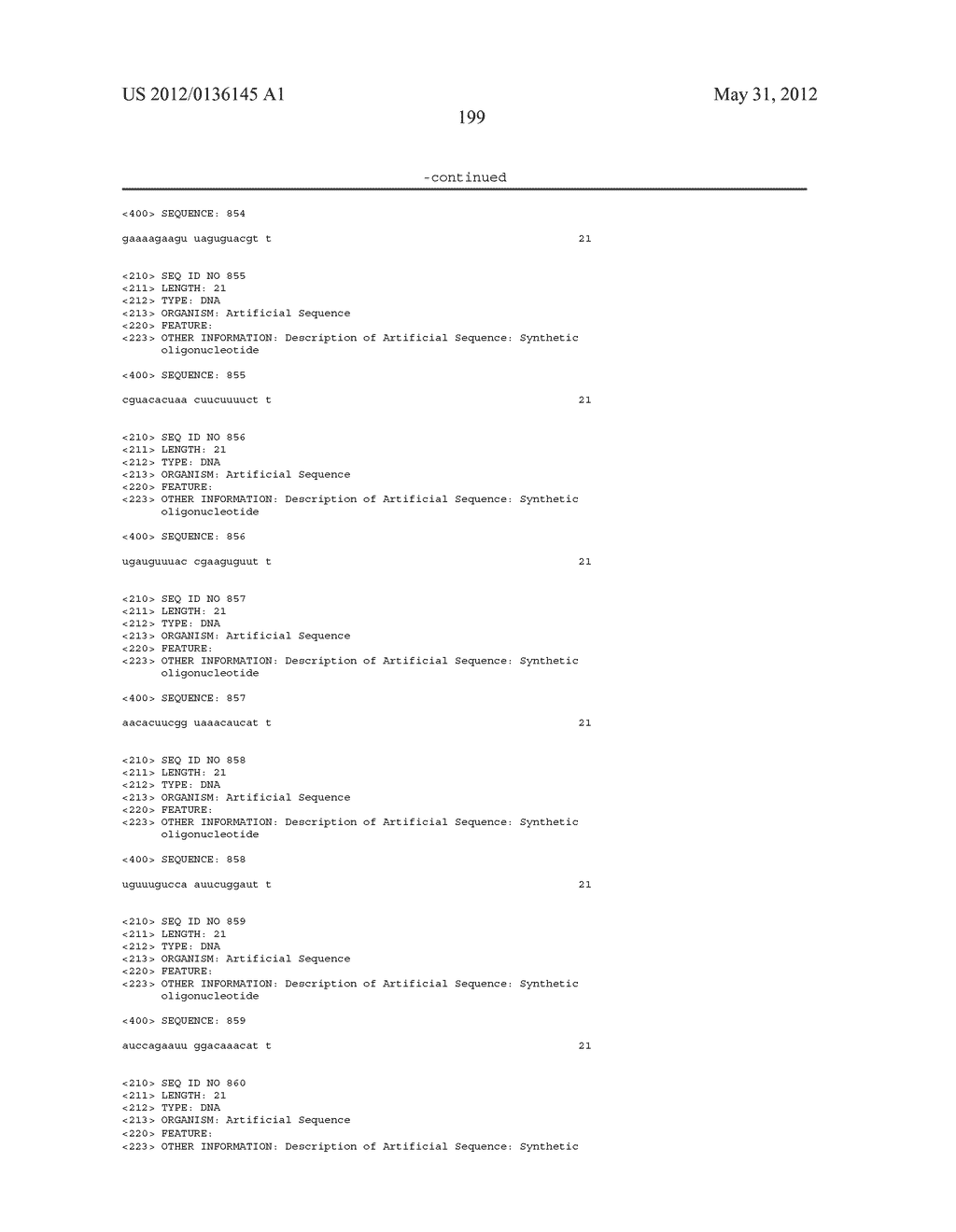 Compositions and Methods for Inhibiting Expression of Eg5 Gene - diagram, schematic, and image 200