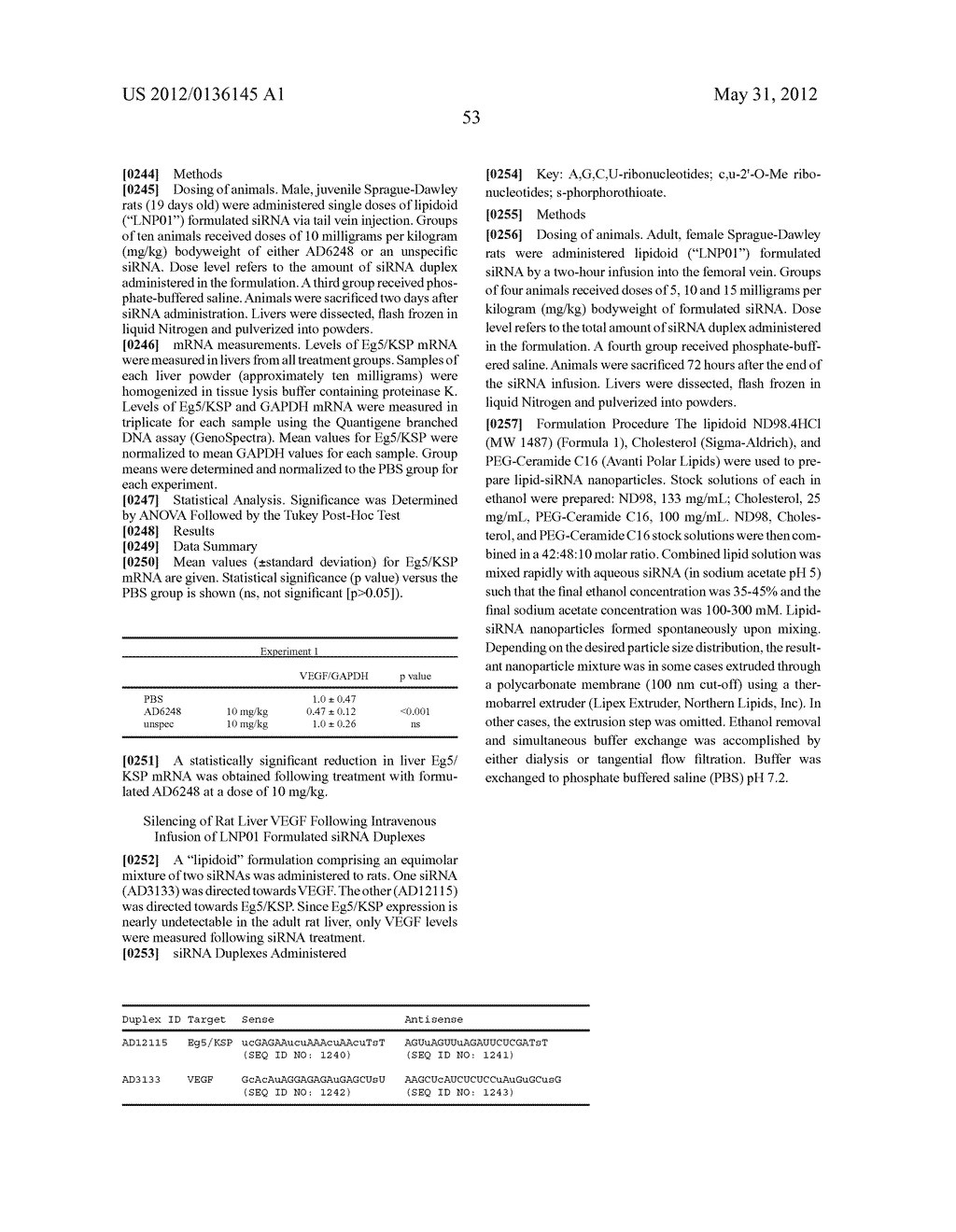 Compositions and Methods for Inhibiting Expression of Eg5 Gene - diagram, schematic, and image 54