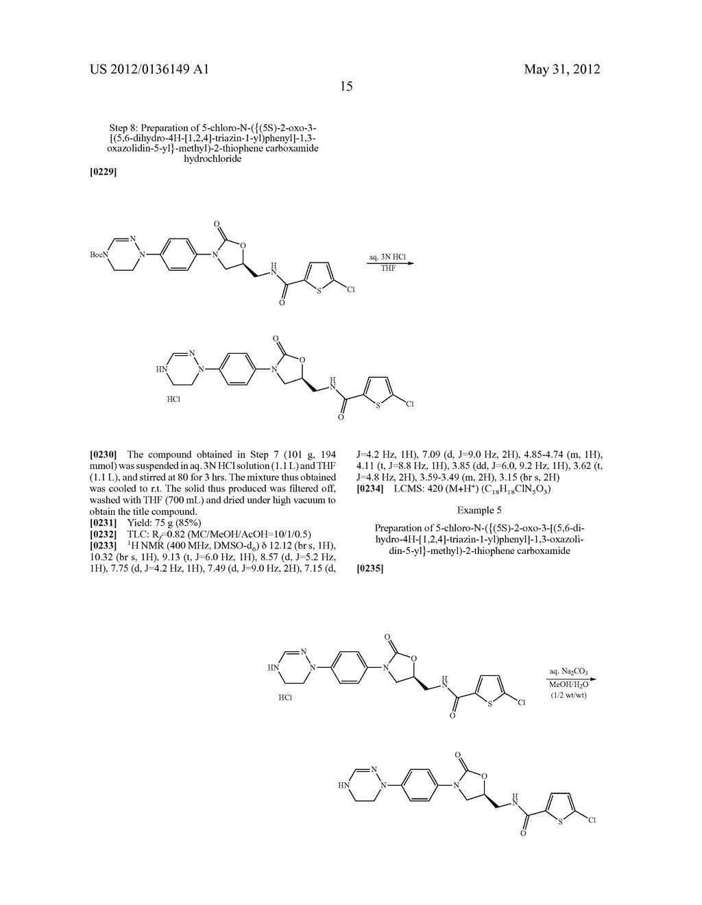 METHOD FOR PREPARING 5-CHLORO-N-(METHYL)THIOPHEN-2-CARBOXAMIDE DERIVATIVE     AND INTERMEDIATE USED THEREIN - diagram, schematic, and image 16
