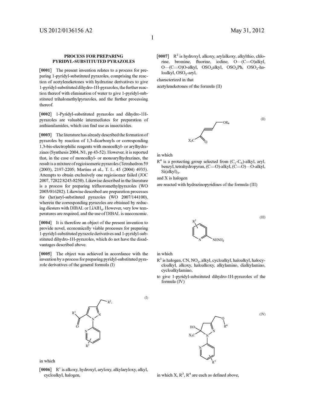 PROCESS FOR PREPARING PYRIDYL-SUBSTITUTED PYRAZOLES - diagram, schematic, and image 02