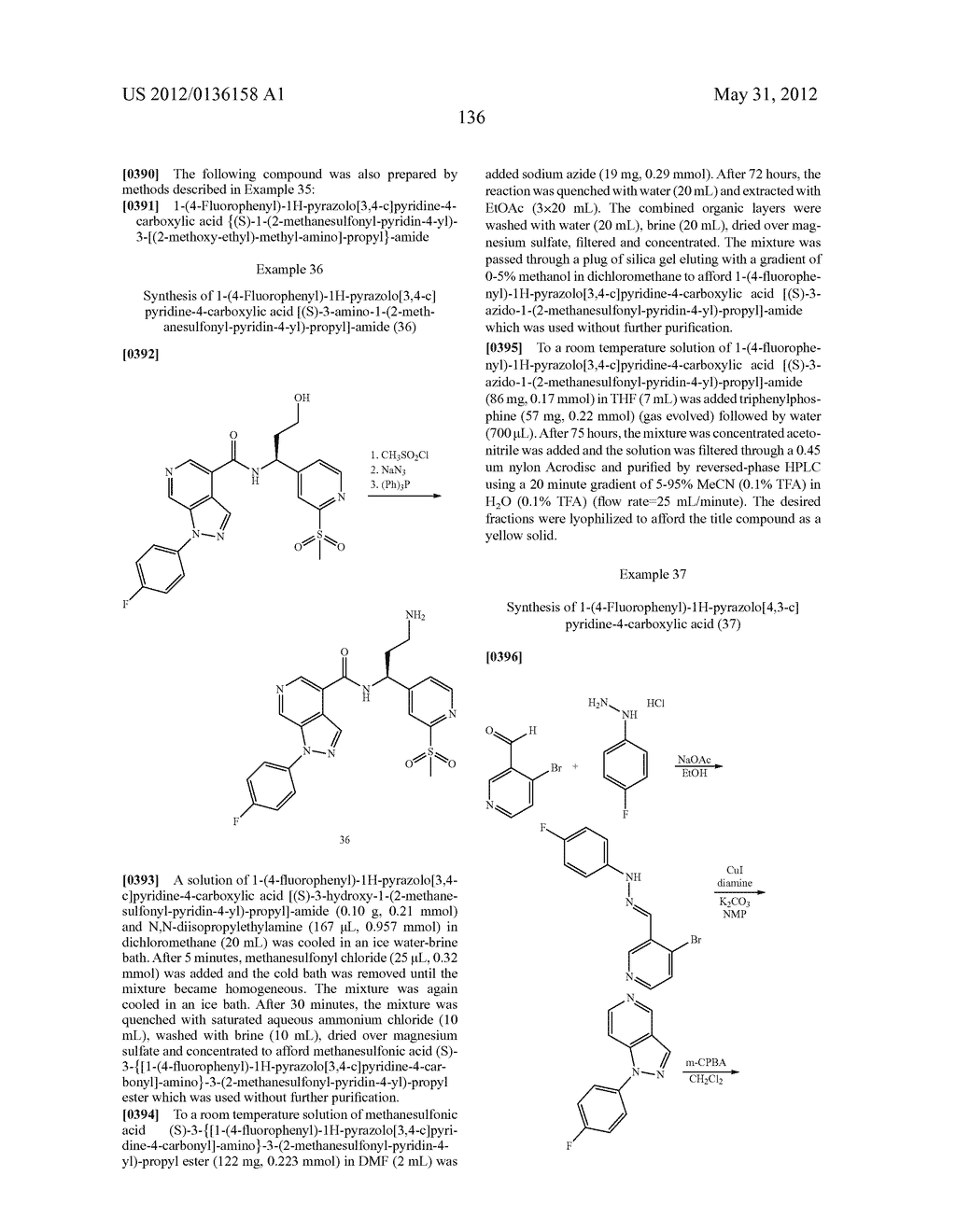 Pyridinyl Compounds Useful As Intermediates - diagram, schematic, and image 137