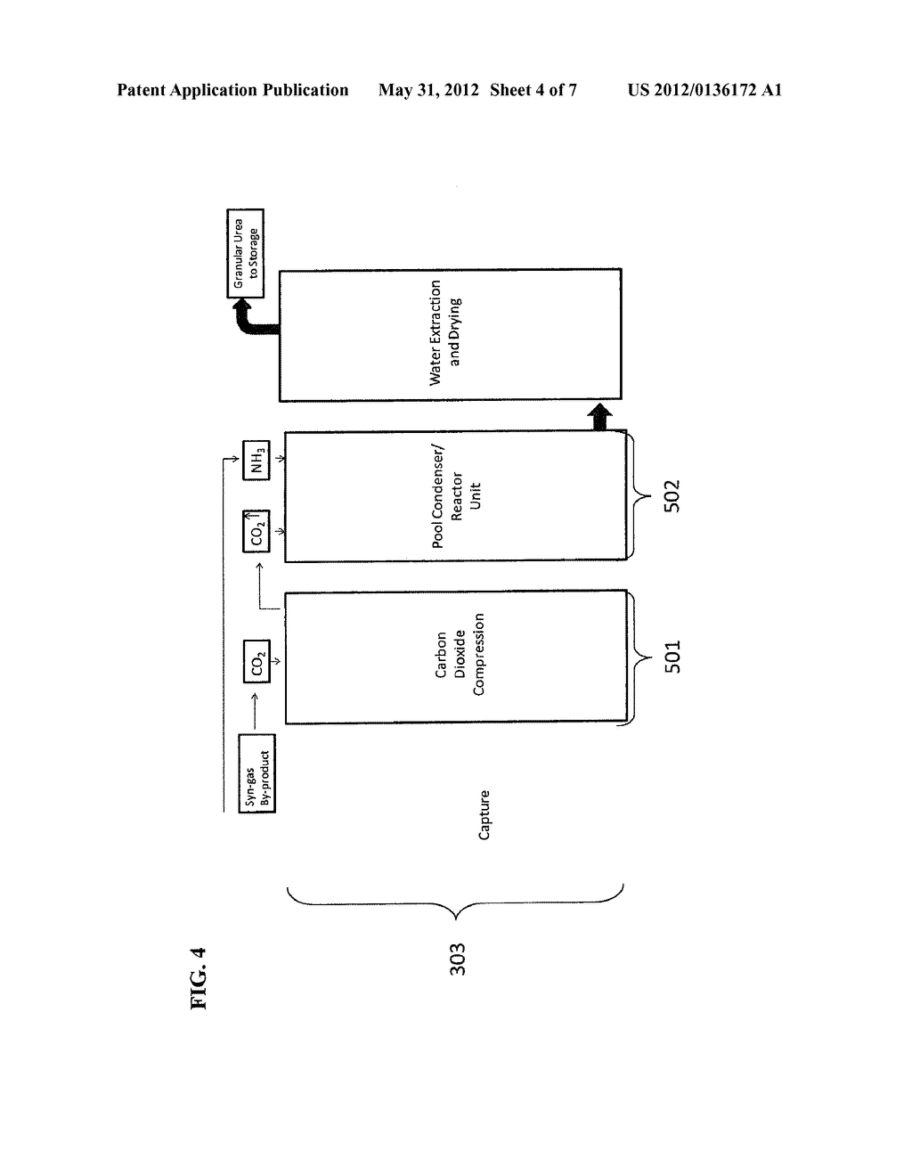 Modularized System and Method for Urea Production Using Stranded Natural     Gas - diagram, schematic, and image 05