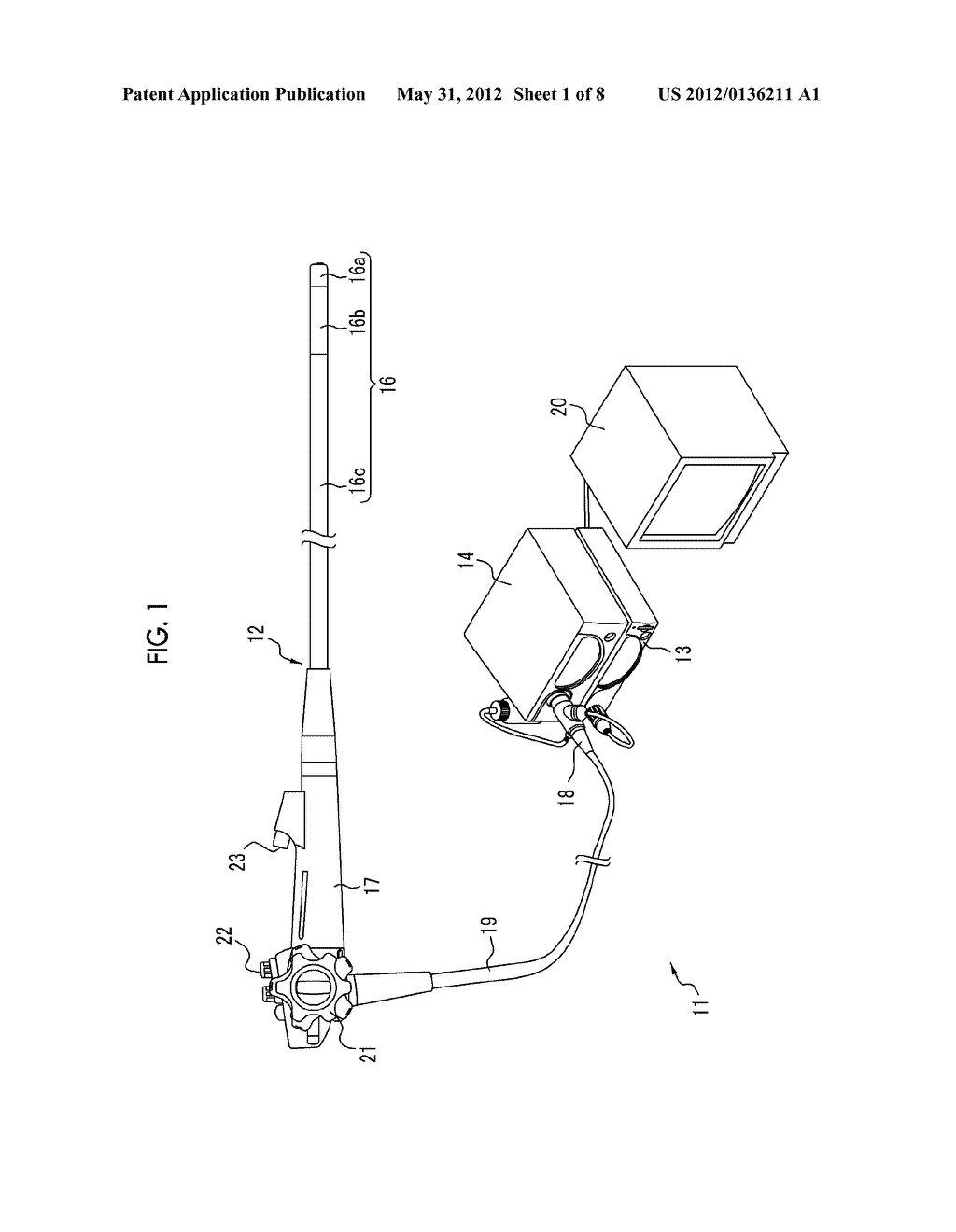 ILLUMINATION OPTICAL UNIT FOR ENDOSCOPE, METHOD OF MANUFACTURING THE SAME,     AND ADHESIVE FOR ENDOSCOPE OPTICAL MEMBER - diagram, schematic, and image 02