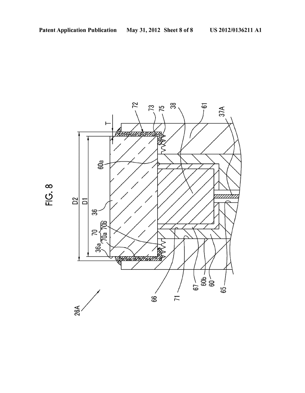 ILLUMINATION OPTICAL UNIT FOR ENDOSCOPE, METHOD OF MANUFACTURING THE SAME,     AND ADHESIVE FOR ENDOSCOPE OPTICAL MEMBER - diagram, schematic, and image 09