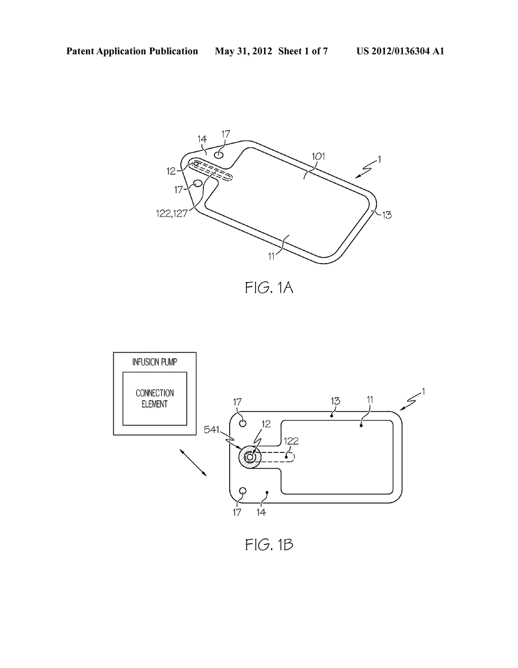 FLEXIBLE CONTAINER WITH A PREFORMED FLUID CHANNEL AND INFUSION PUMP DEVICE     USING SUCH A CONTAINER - diagram, schematic, and image 02