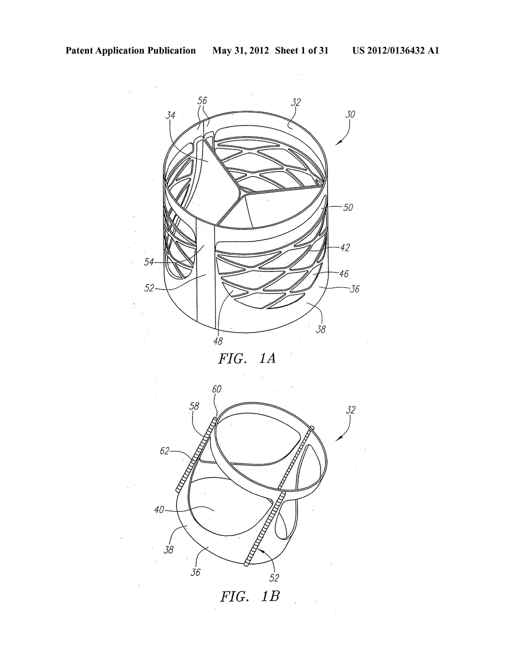 Prosthetic Heart Valves, Scaffolding Structures, and Systems and Methods     for Implantation of Same - diagram, schematic, and image 02