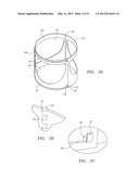 Prosthetic Heart Valves, Scaffolding Structures, and Systems and Methods     for Implantation of Same diagram and image