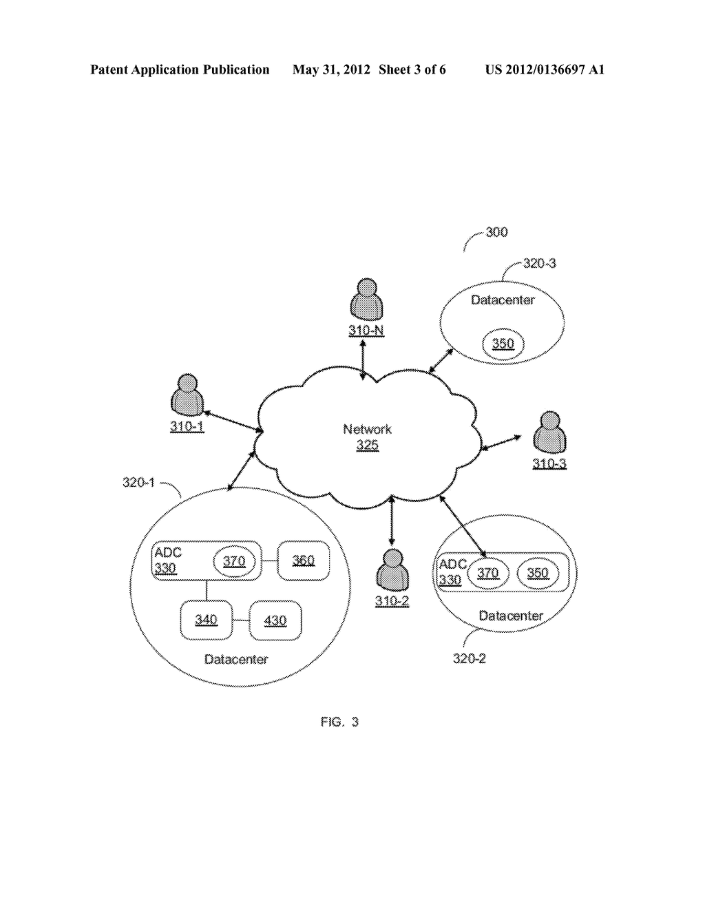 METHOD AND SYSTEM FOR EFFICIENT DEPLOYMENT OF WEB APPLICATIONS IN A     MULTI-DATACENTER SYSTEM - diagram, schematic, and image 04