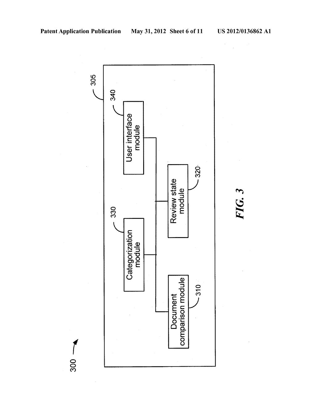 SYSTEM AND METHOD FOR PRESENTING COMPARISONS OF ELECTRONIC DOCUMENTS - diagram, schematic, and image 07