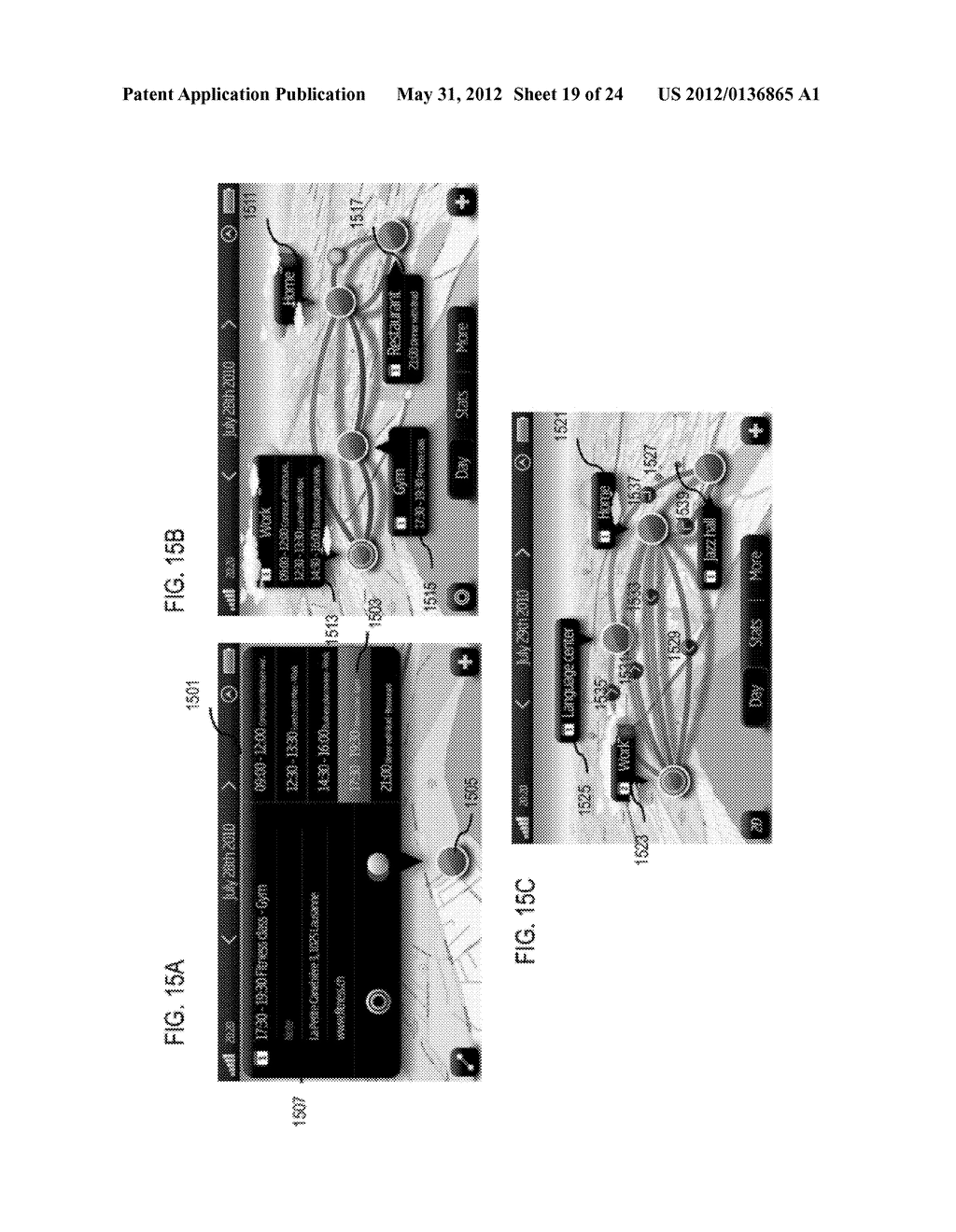 METHOD AND APPARATUS FOR DETERMINING CONTEXTUALLY RELEVANT GEOGRAPHICAL     LOCATIONS - diagram, schematic, and image 20