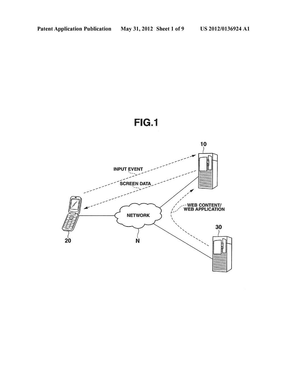 SERVER DEVICE IN THIN-CLIENT SYSTEM - diagram, schematic, and image 02