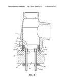 Fixing structure of a faucet and an operating method thereof diagram and image