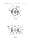 Fixing structure of a faucet and an operating method thereof diagram and image