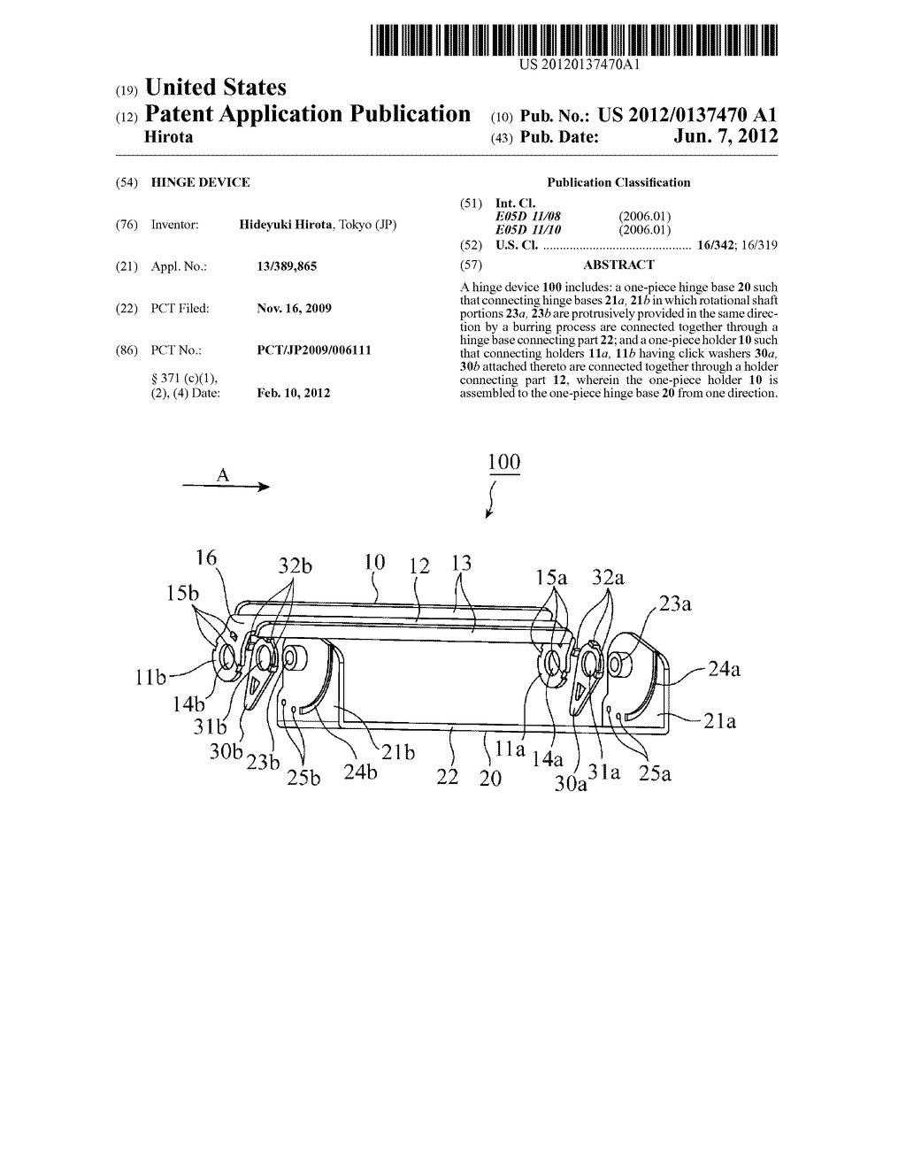 HINGE DEVICE - diagram, schematic, and image 01