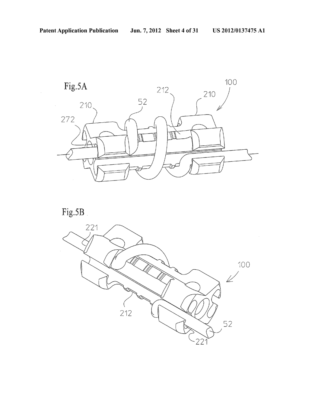 DEVICE FOR SECURING ROPE IN MULTIPLE CONFIGURATIONS AND PROCESS OF USING     THE SAME - diagram, schematic, and image 05