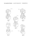 DEVICE FOR SECURING ROPE IN MULTIPLE CONFIGURATIONS AND PROCESS OF USING     THE SAME diagram and image