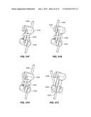 DEVICE FOR SECURING ROPE IN MULTIPLE CONFIGURATIONS AND PROCESS OF USING     THE SAME diagram and image