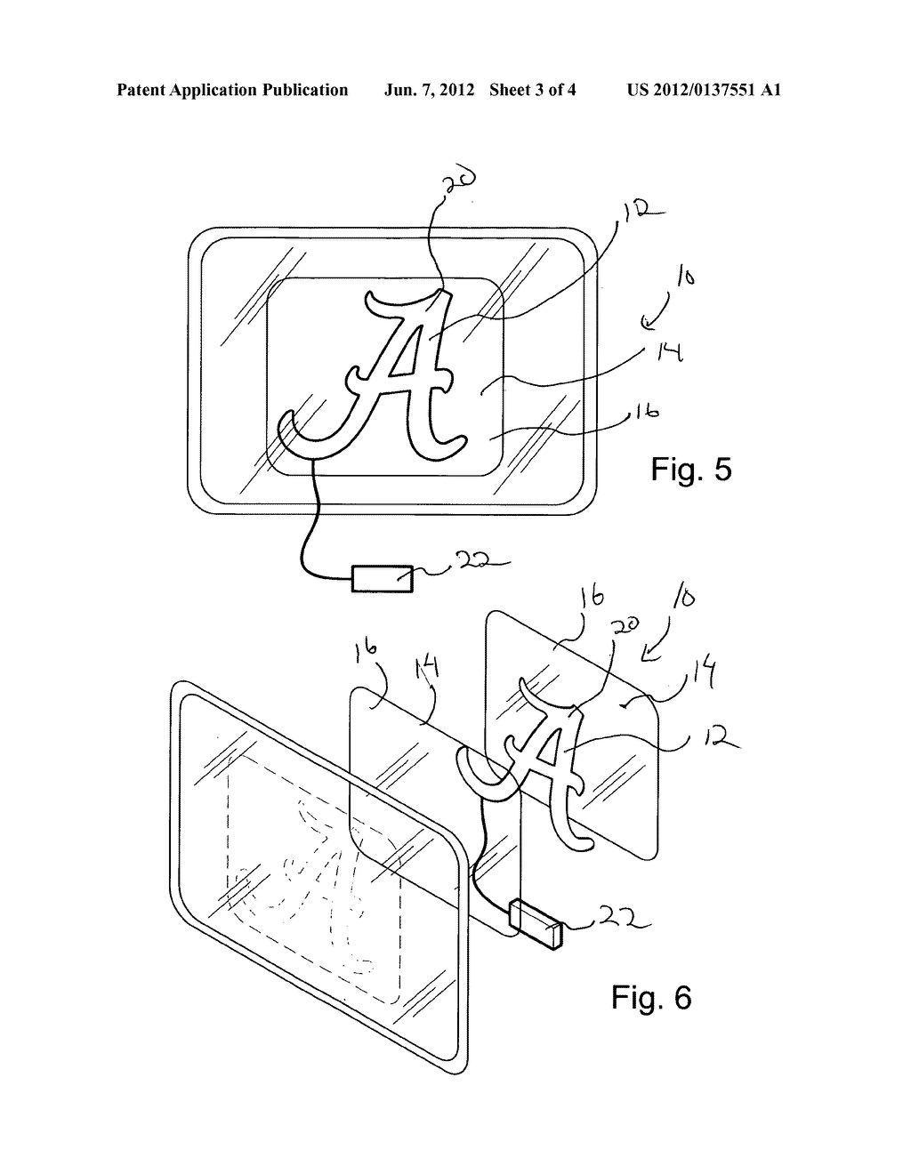 Lighted static cling - diagram, schematic, and image 04